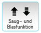 saug- blasfunktion